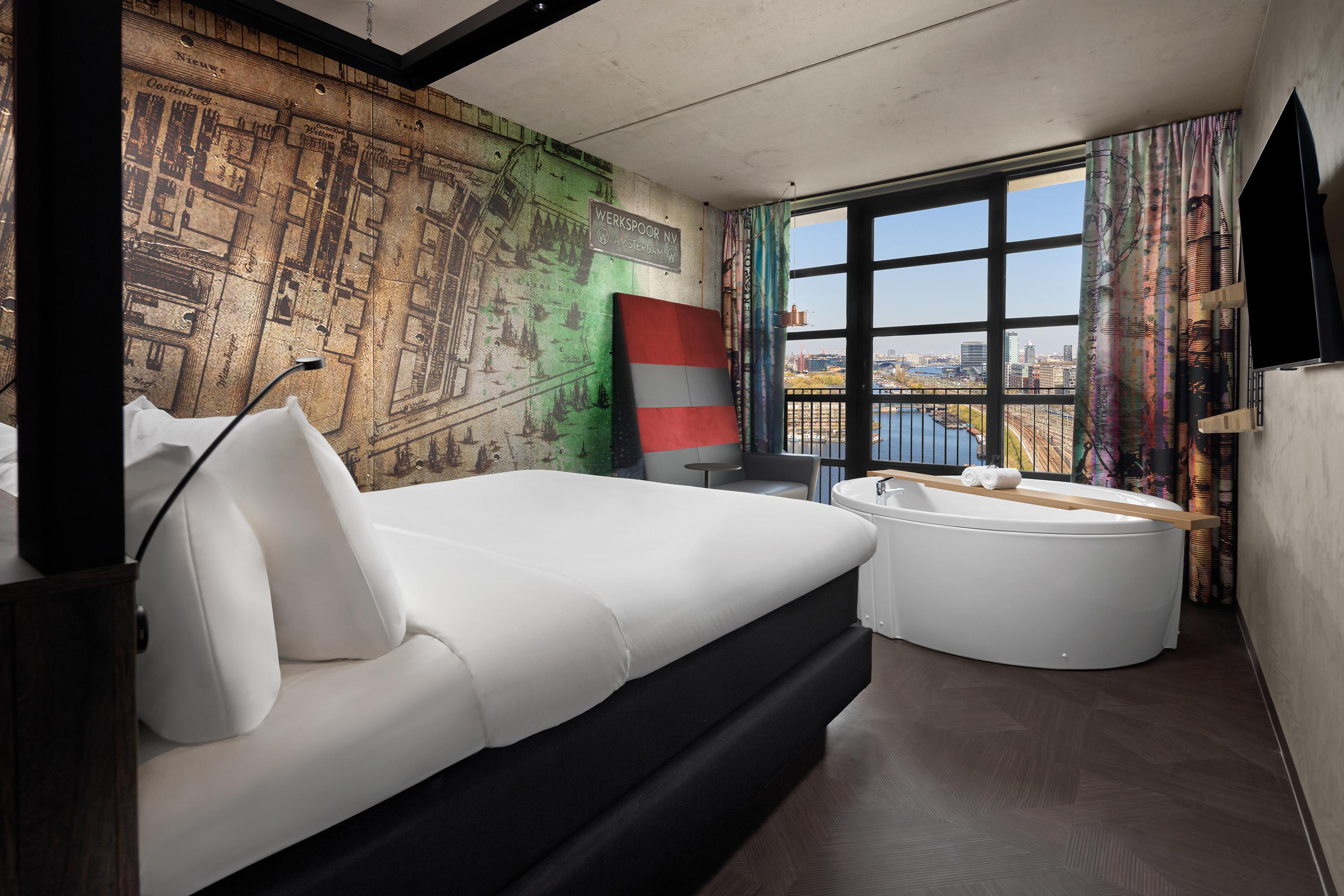Inntel Hotels Amsterdam Landmark Kültér fotó The room of the hotel
